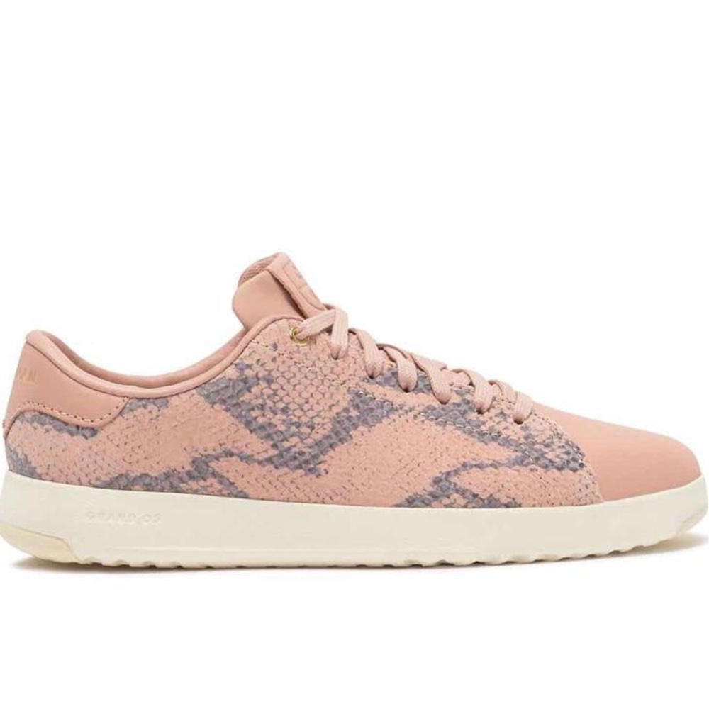 Cole Haan GrandPro Snake Embossed Leather Sneakers